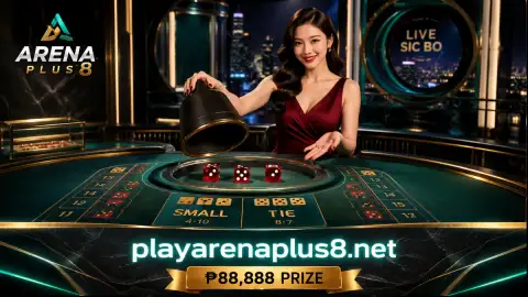 Two-table ARENAPLUS live casino corridor showing result presentation and organized felt reset
